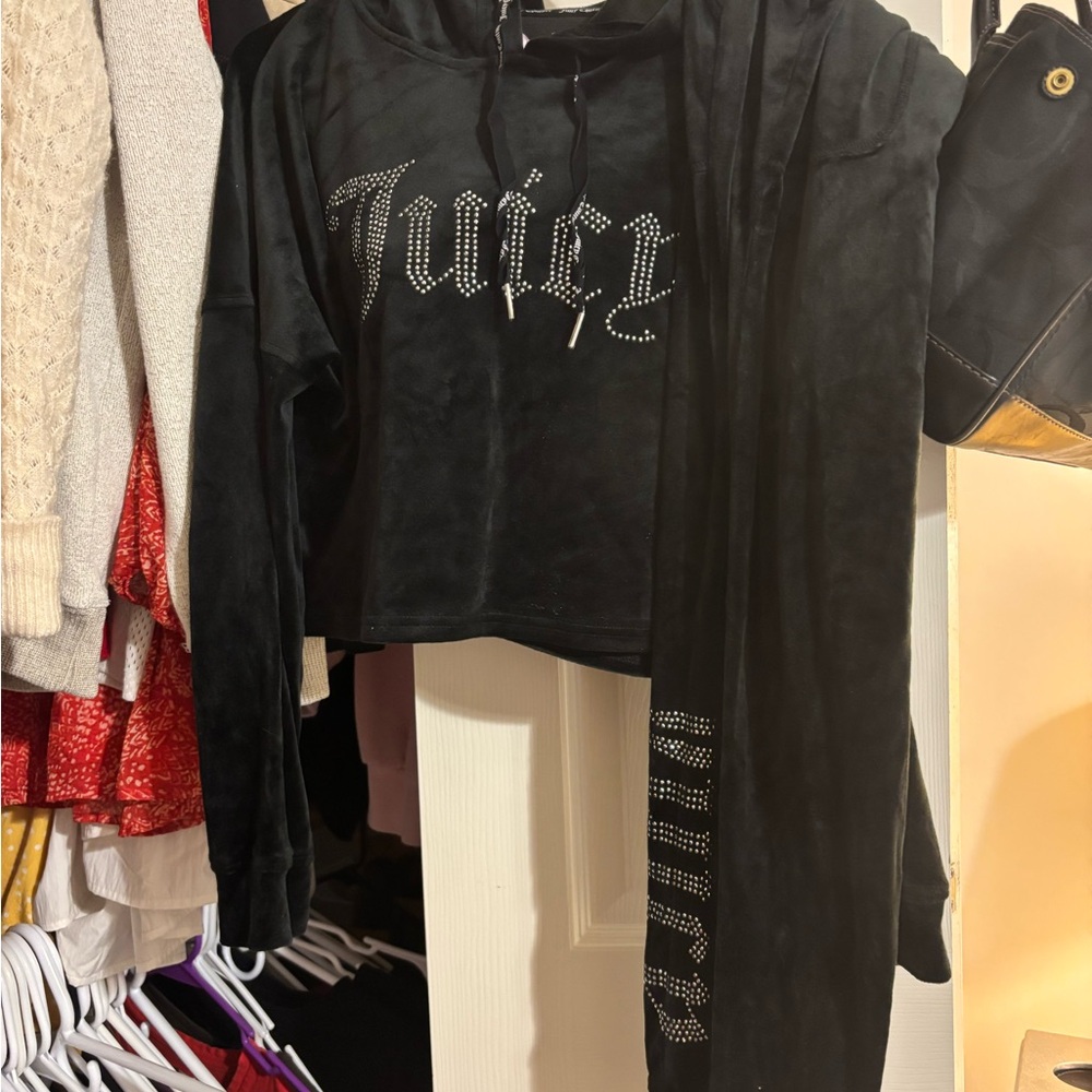 Juicy Couture Black Sleepwear Set